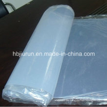 Tapete de goma de silicona transparente de 0,35 mm de espesor